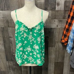 Lush floral tank size medium NWOT